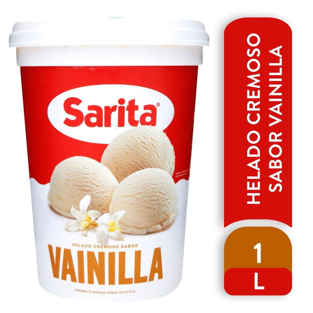Helado Sarita Vainilla - 1 L