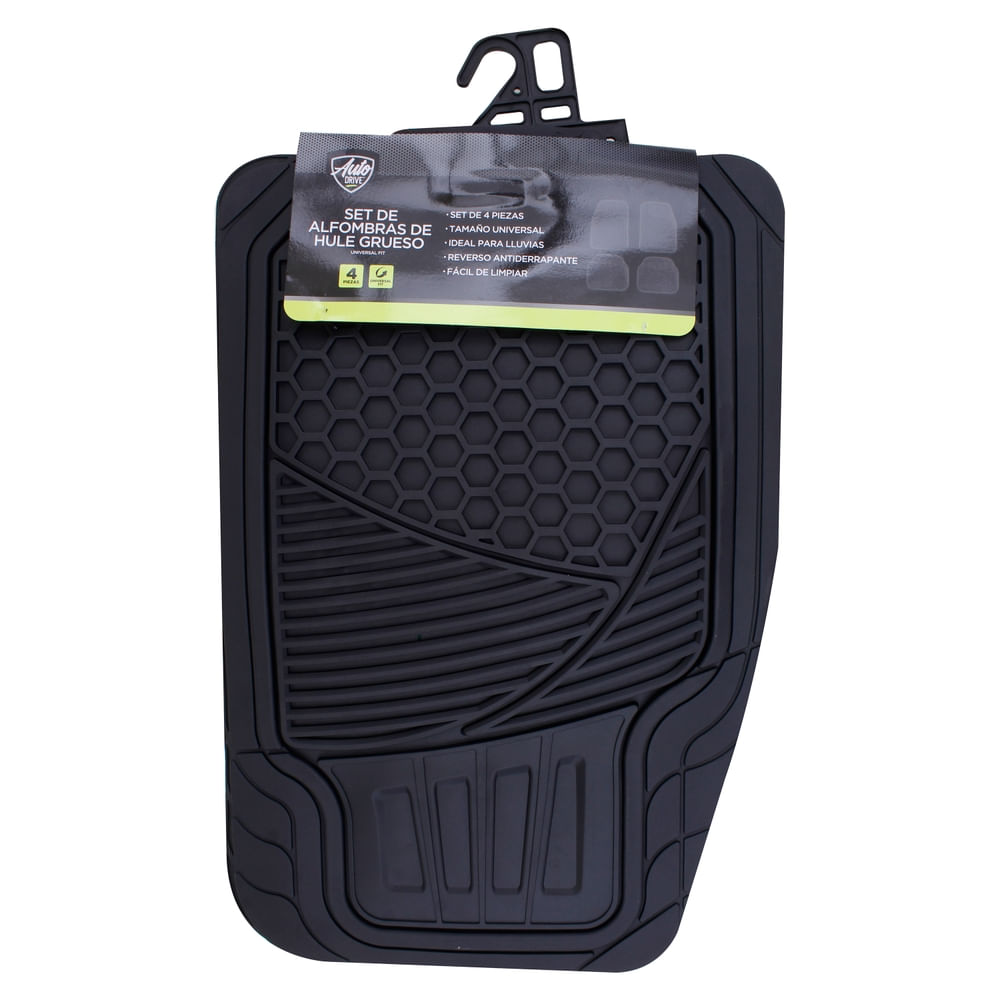 Alfombras Auto Drive material de pvc tamaño universal - 4 Pzas