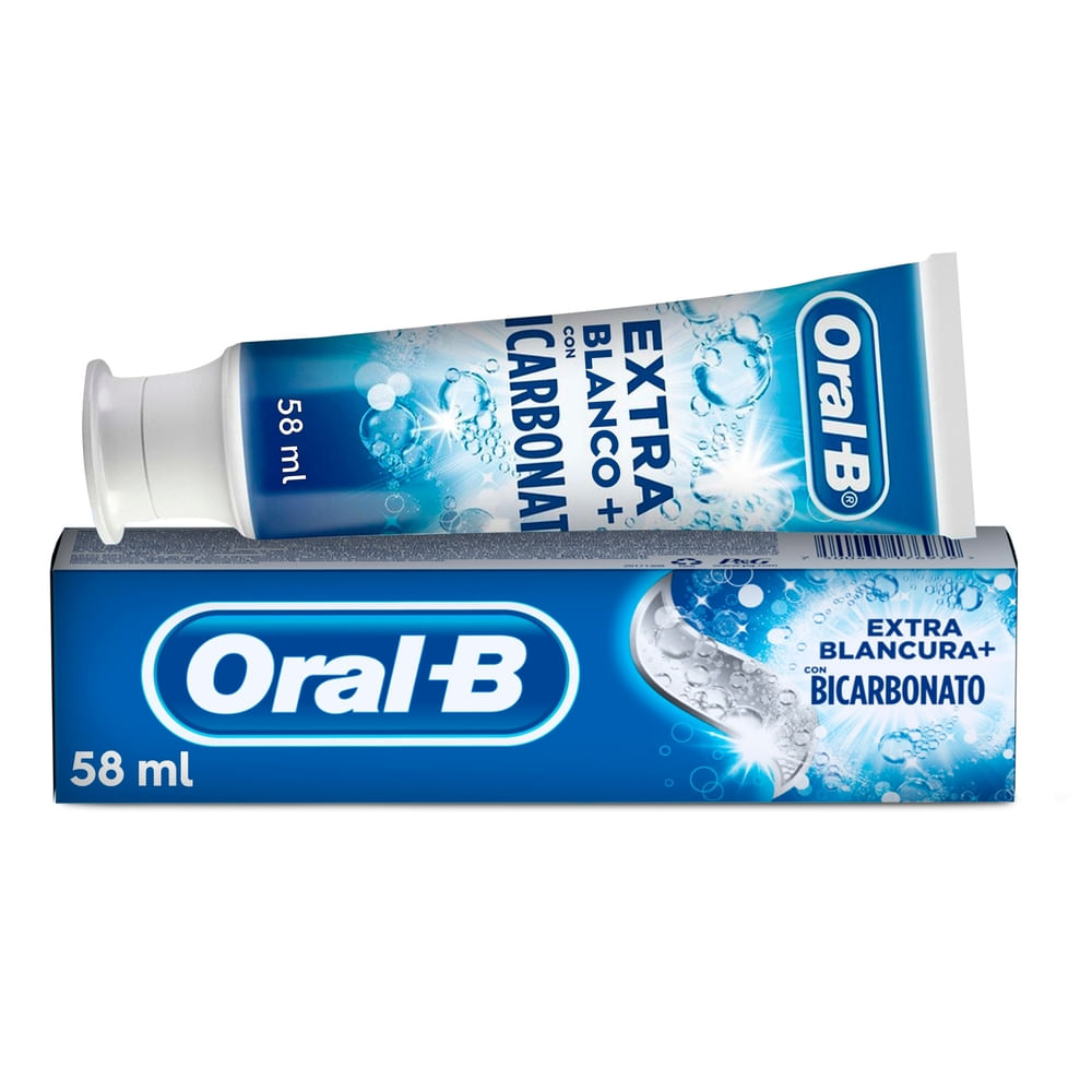 Pastas Dentales Con Bicarbonato Oral-B Baking Soda 58 ml