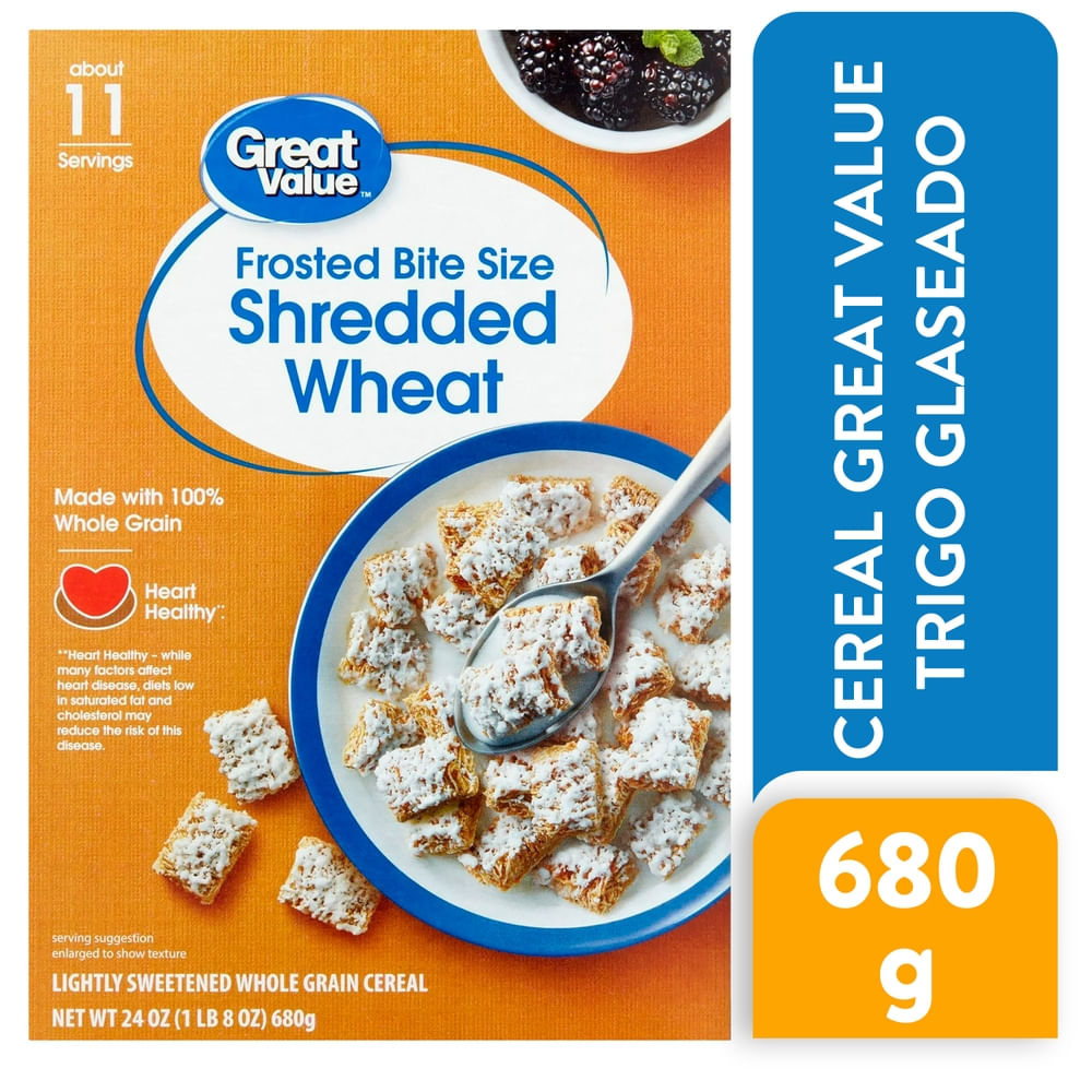 Cereal Great Value Trigo Glaseado - 680 g