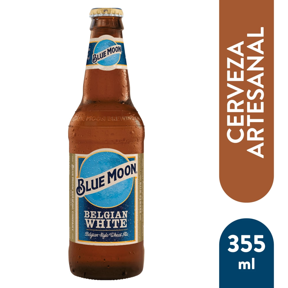 Cerveza Blue Moon artesanal - 355 ml