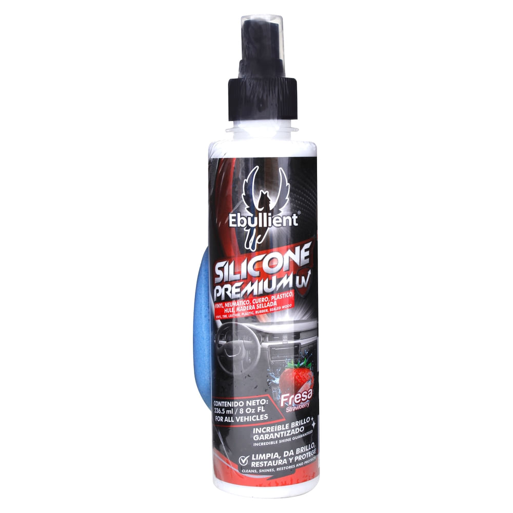 Silicón para carro Ebullient premium fresa - 240 ml