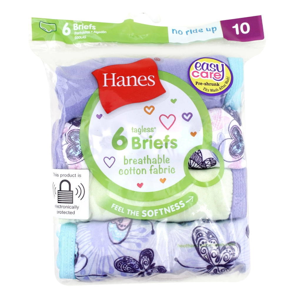 Bloomer Damita Hanes Para Nina Talla 6