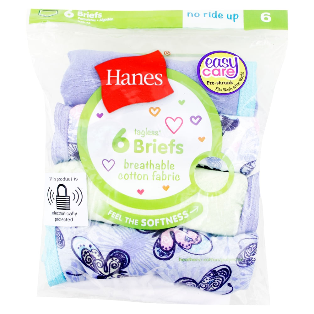 Bloomer De Hanes Para Niña Talla 6
