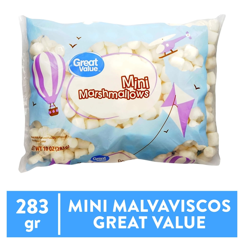 Marshmallow Mini Great Value Sabor Vainilla - 283 g
