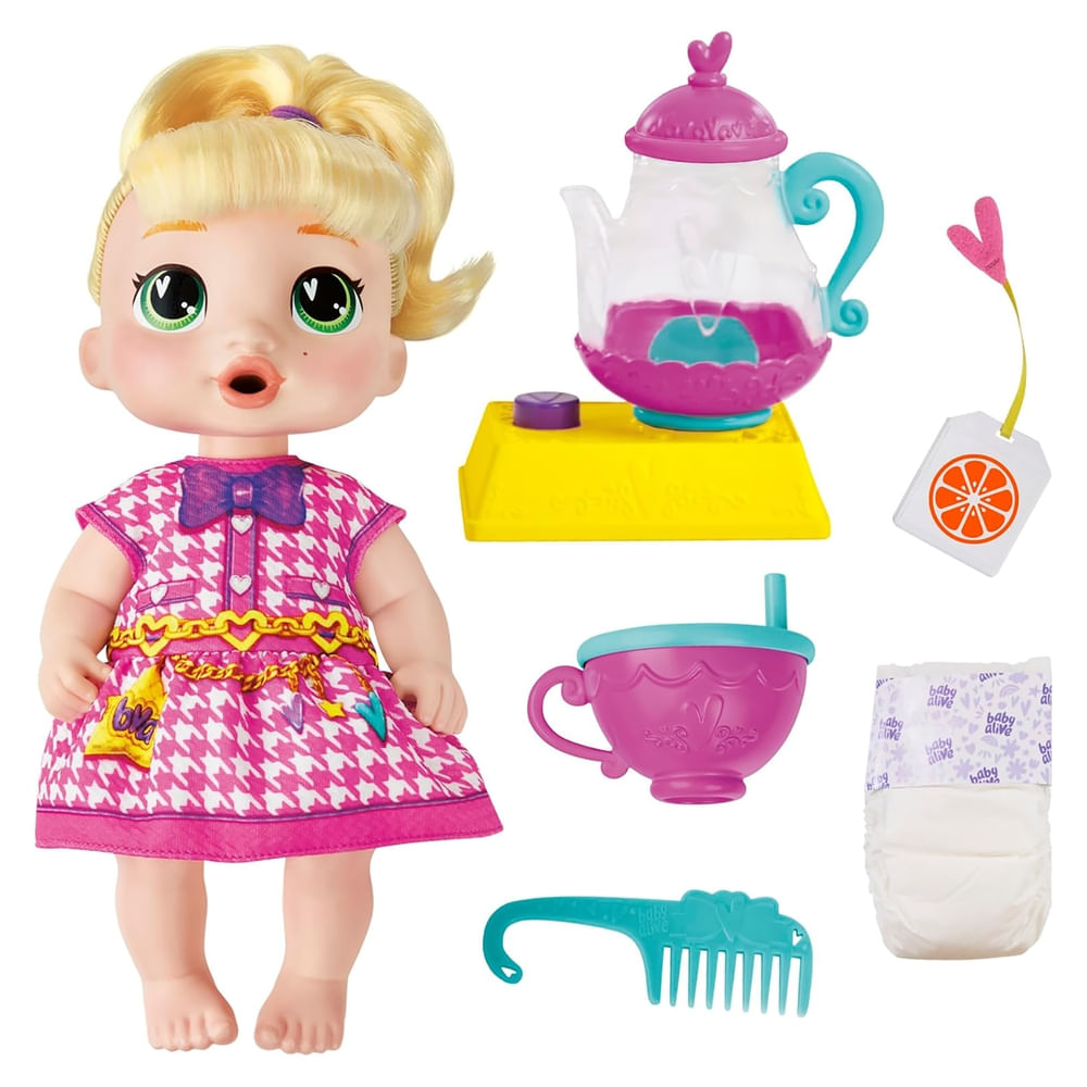 Muñeca Hasbro Baby Alive fiesta de té