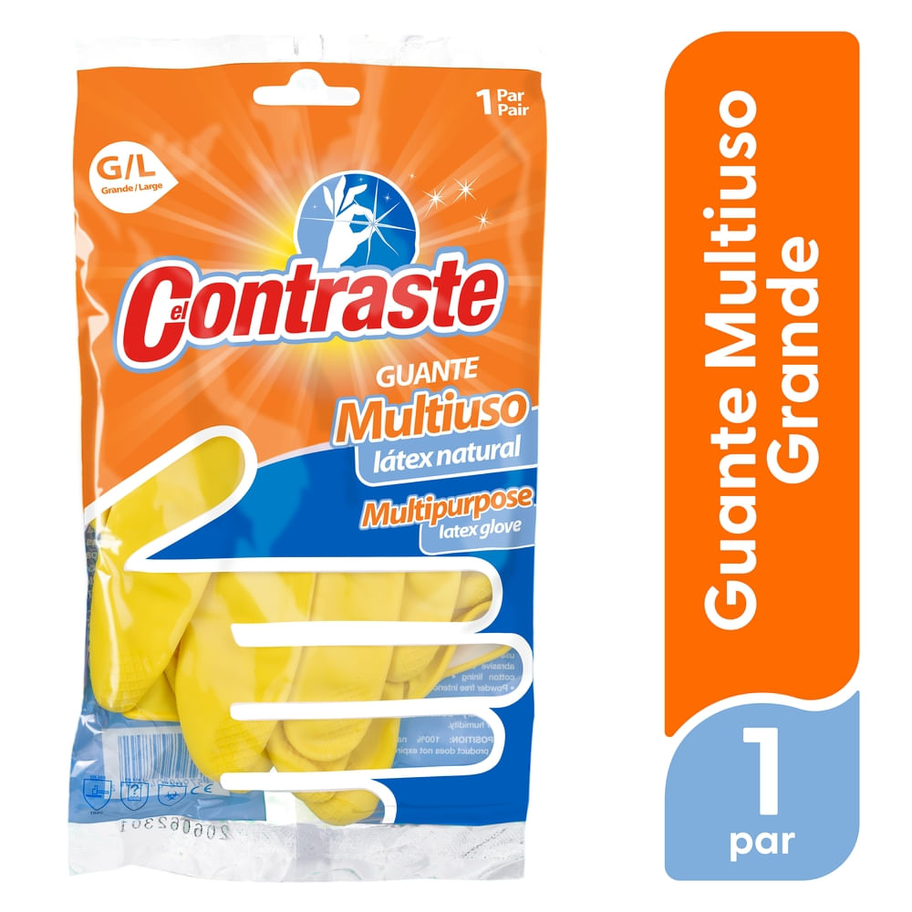 Guante El Contraste multiuso grande - 1 par