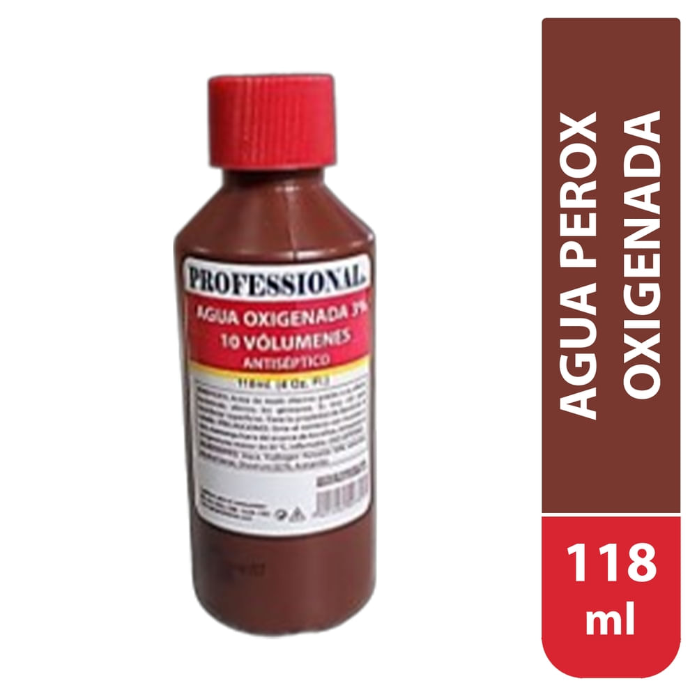Agua Oxigenada Perox - 118ml-Precio indicado por agua oxigenada