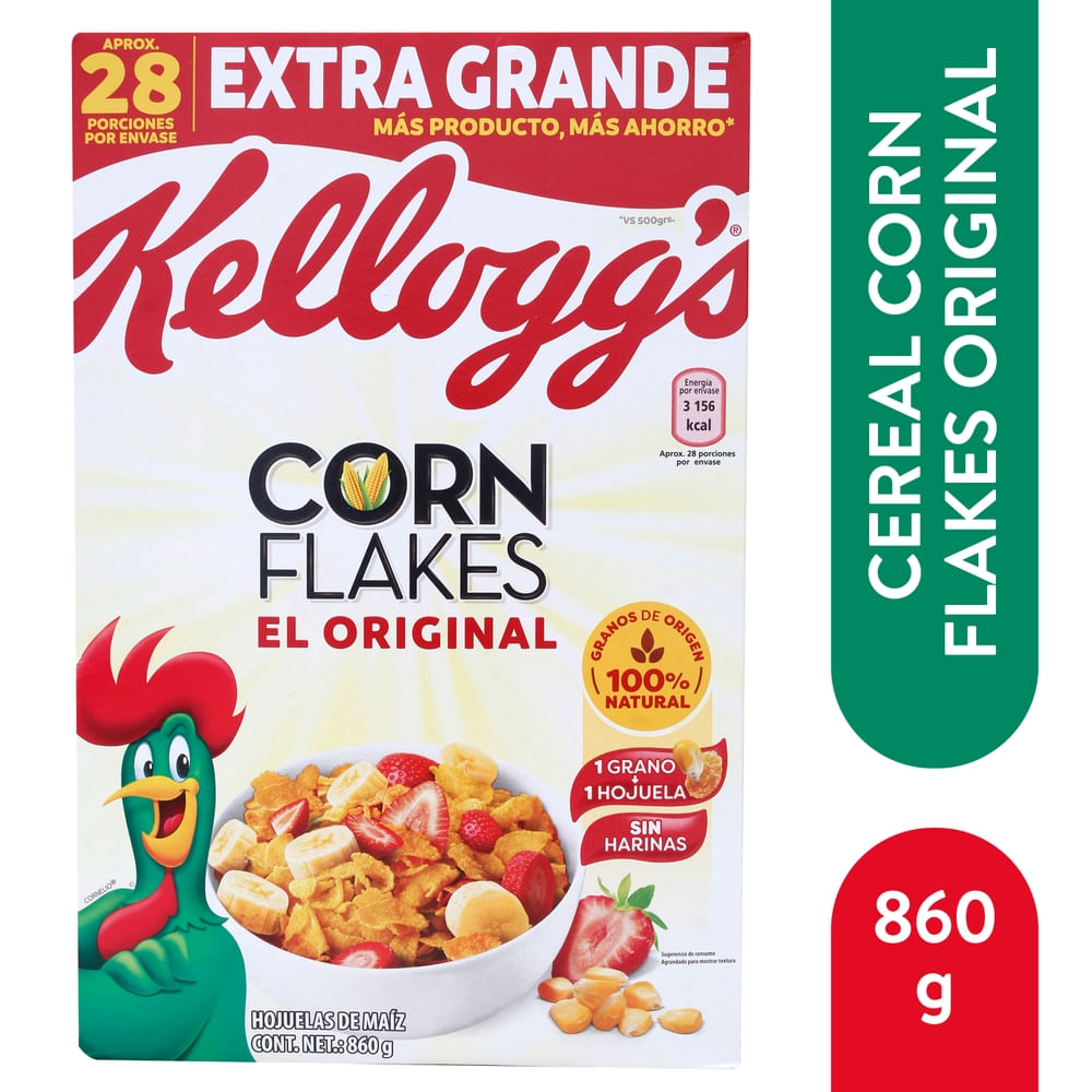 Cereal Corn Flakes Kellogg - 860 g
