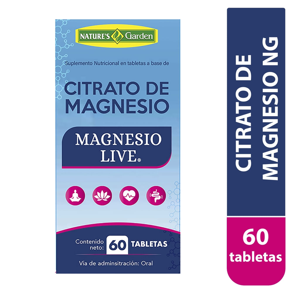 Citrato Magnesio Ng 60gr-Precio indicado por calcio/magnesio