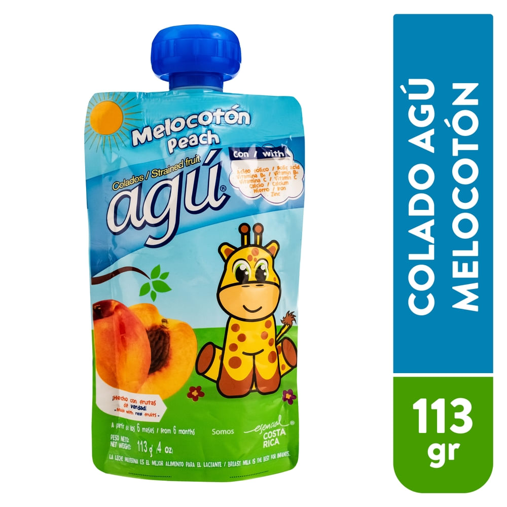 Colado Agú de melocotón - 113 g