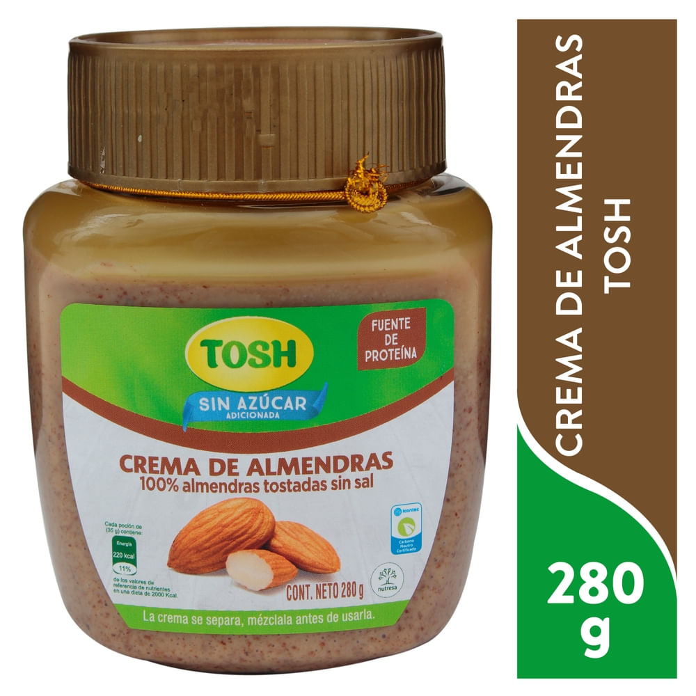 Crema Tosh De Almendra 280 Gr