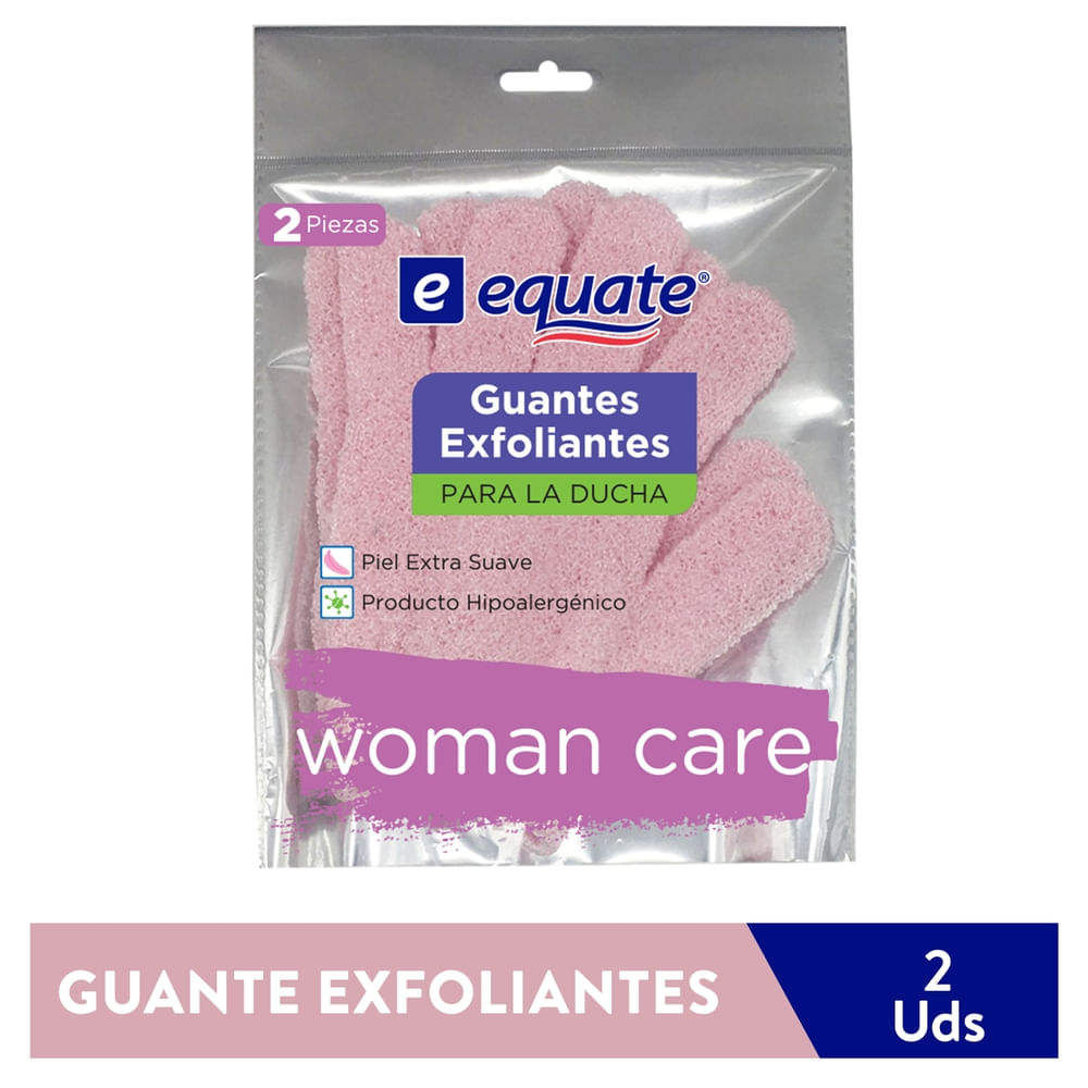 Guantes Equate Exfolintes para la Ducha