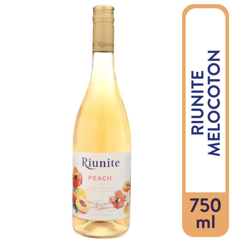 Vino Riunite blanco melocotón - 750 ml