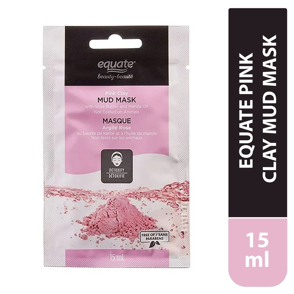 Equate Pink Clay Mask 1ea