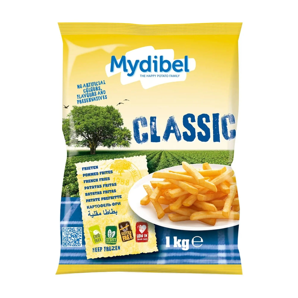 Papa Frita Mydibel Corte Regular - 1 kg