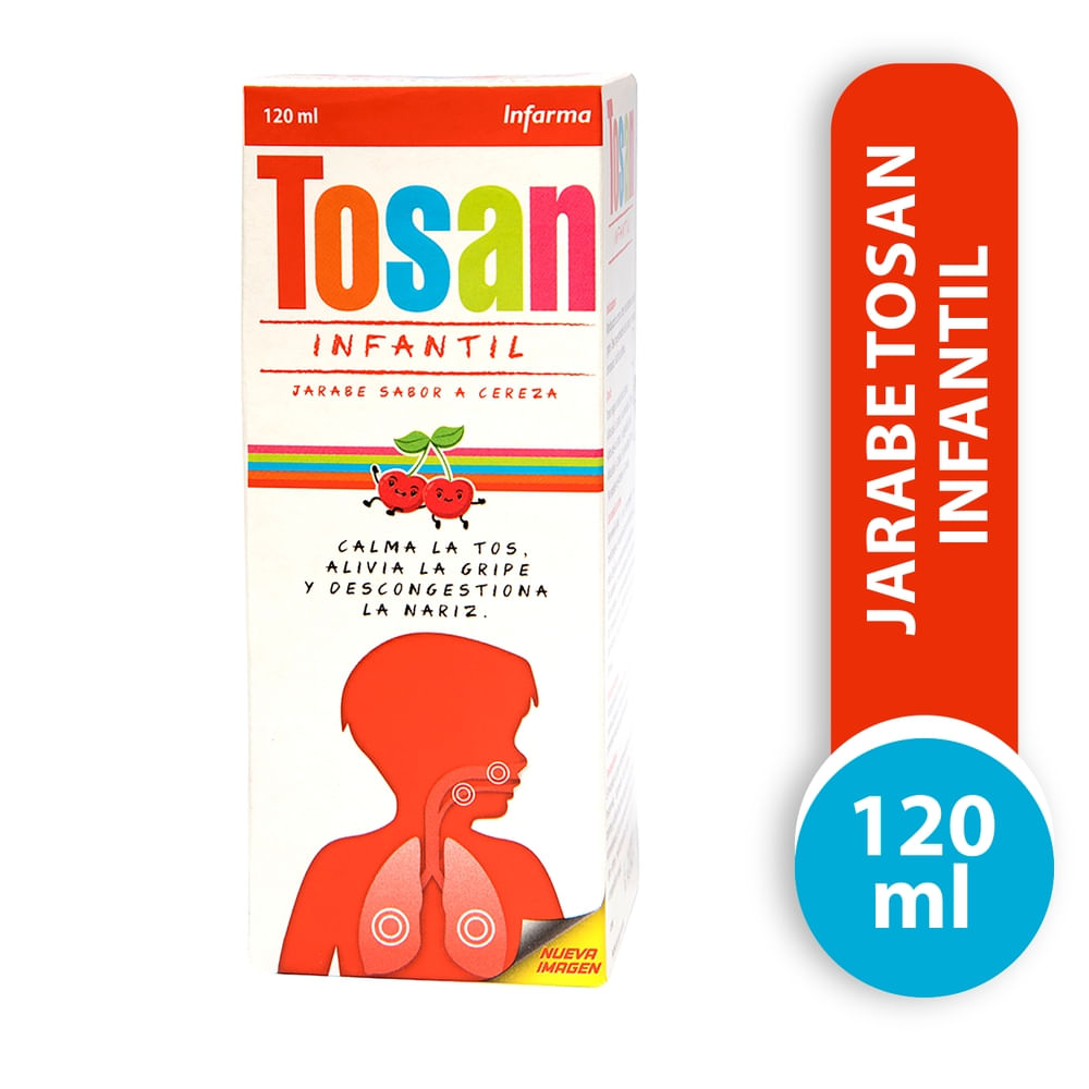 Jarabe Tosan Infantil 120ml-Precio indicado por ruberfasc. topic