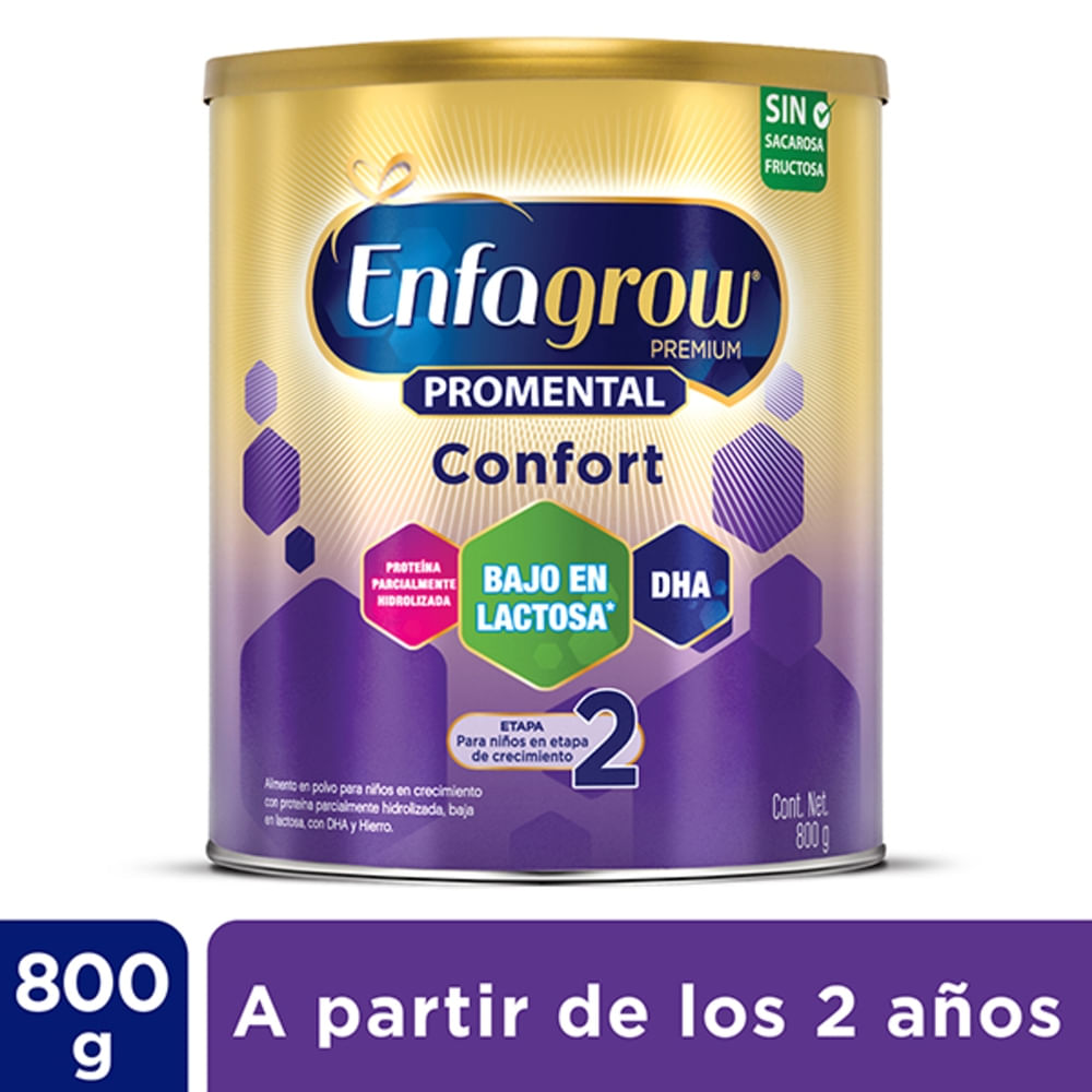 Fórmula para bebé Enfagrow Confort E2 - 800g-Precio indicado por form inf etapa 2