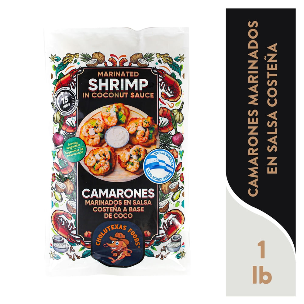 Camaron Marinado Salsa Costena Cong 1 Lb