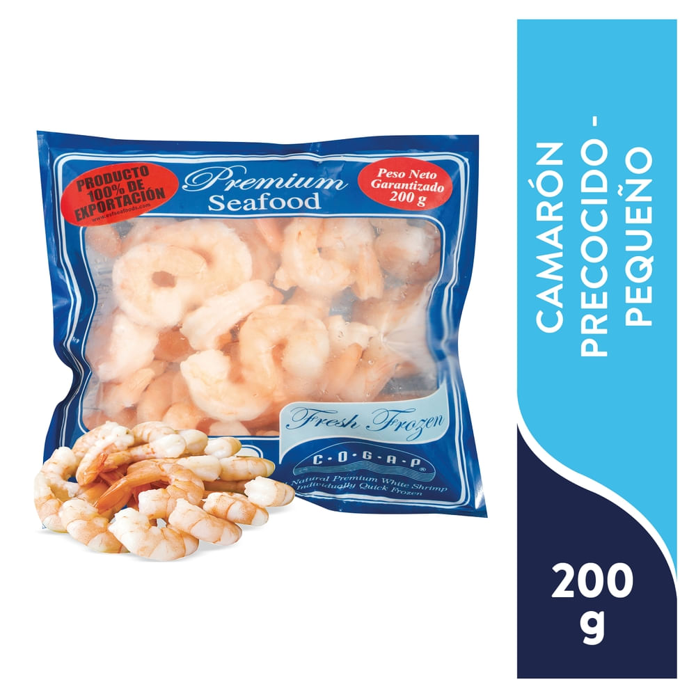 Camaron Precocido Cogap Talla 51/60 - 200 g