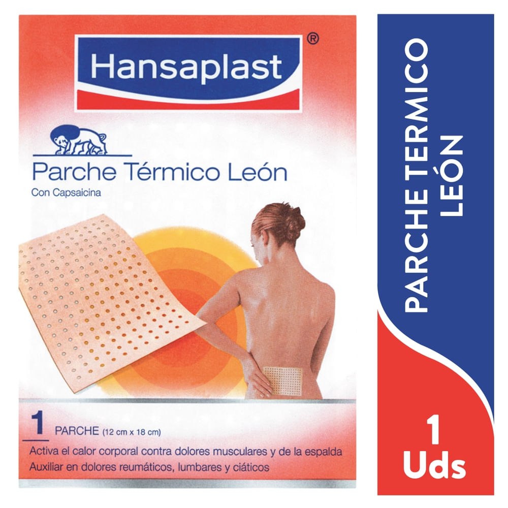 Parche térmico Hansaplat león - 1 Ud-Precio indicado por parches