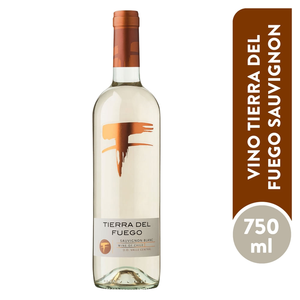 Vino Tierra De Fuego Varietal Sauvig 750ml