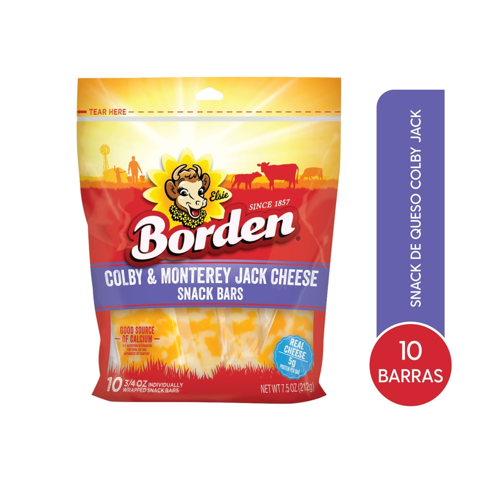 Queso Monterey Borden Jack Snacks  - 212 g