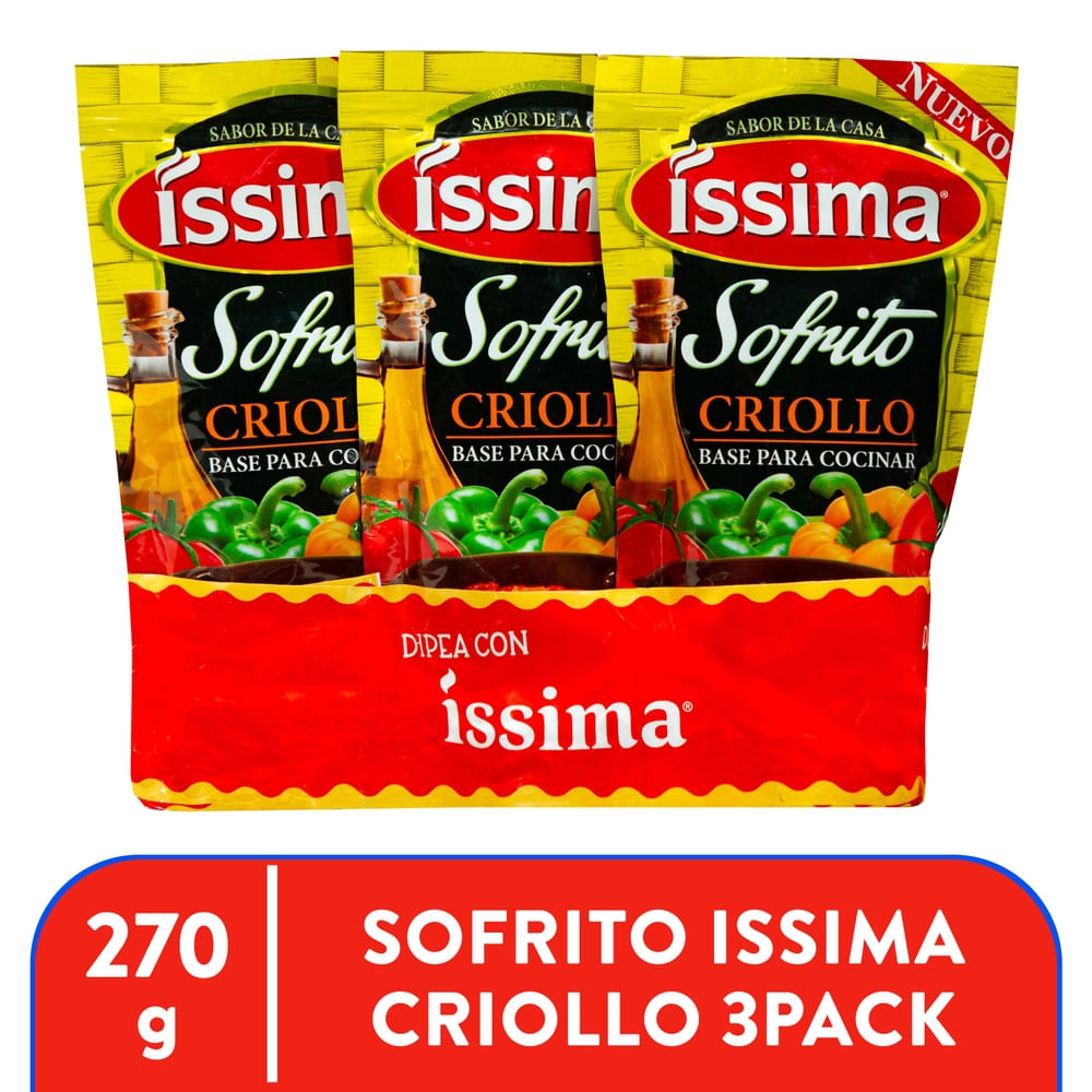 Sofrito Criollo Issima 3 Pack - 270 g