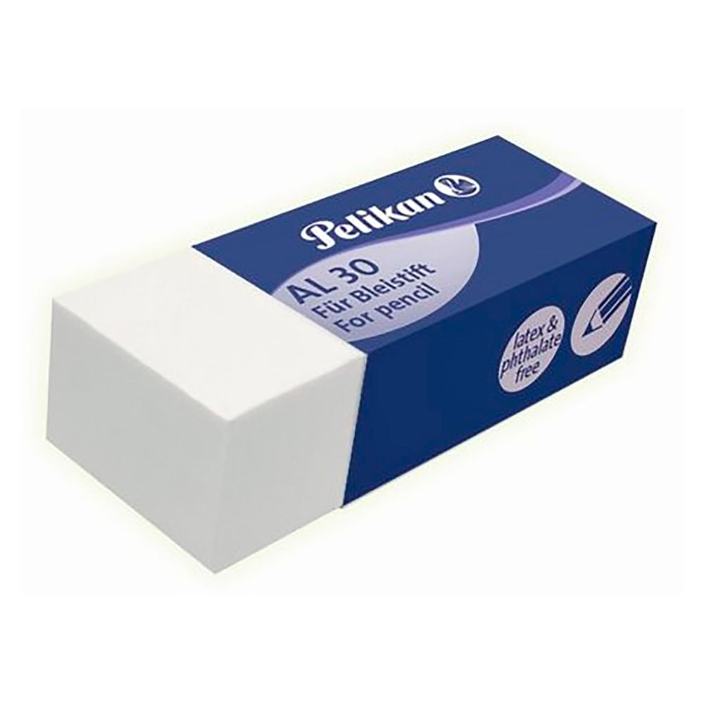 Borrador Pelikan Blanco Al30 Blister - Unidad
