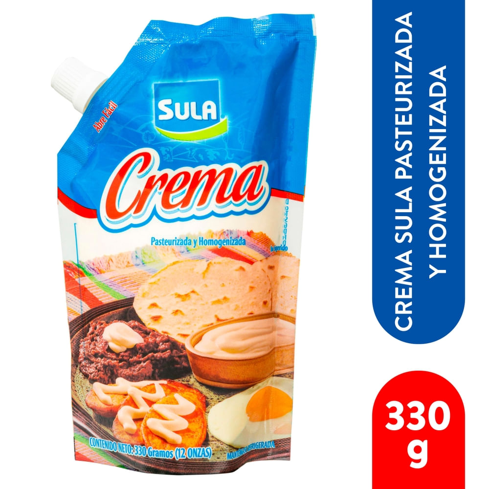 Crema Sula Pasteurizada y Homegenizada Doy pack - 330 g