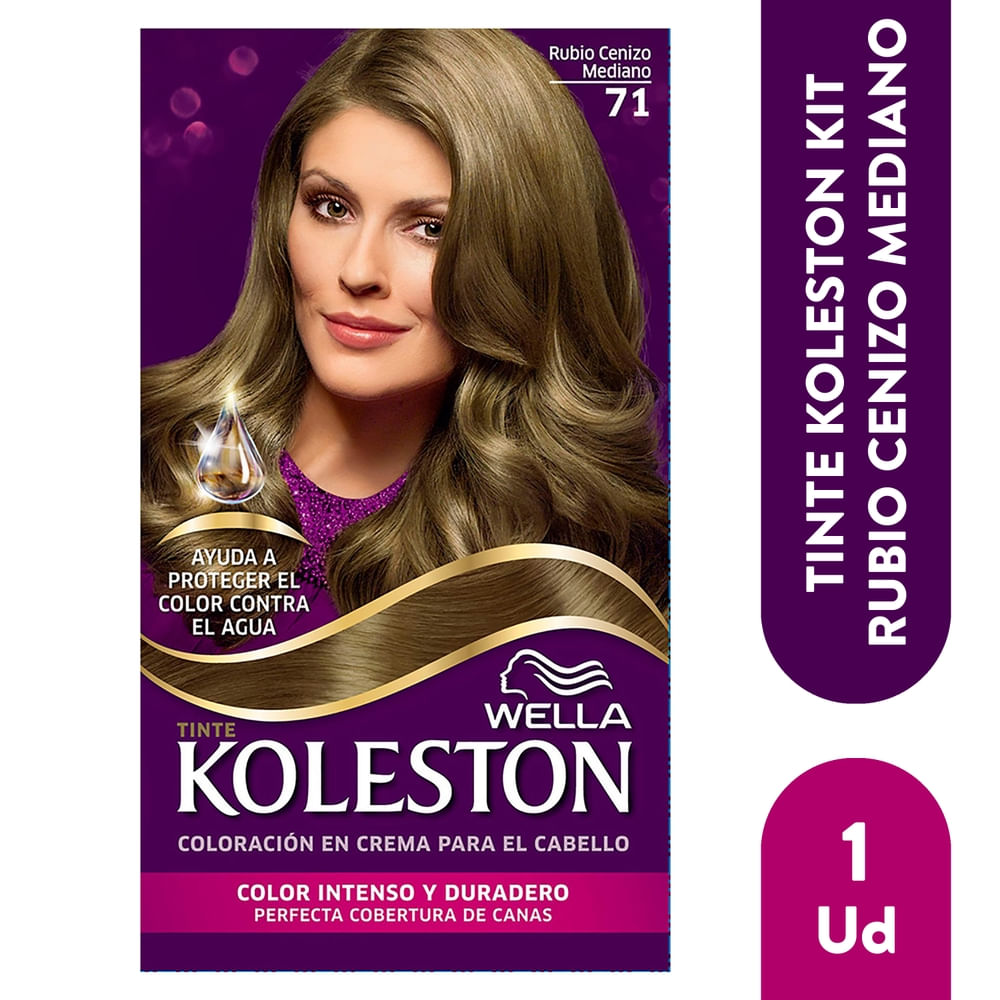 Tinte Koleston Rubio Cenizo Media 71 1ea