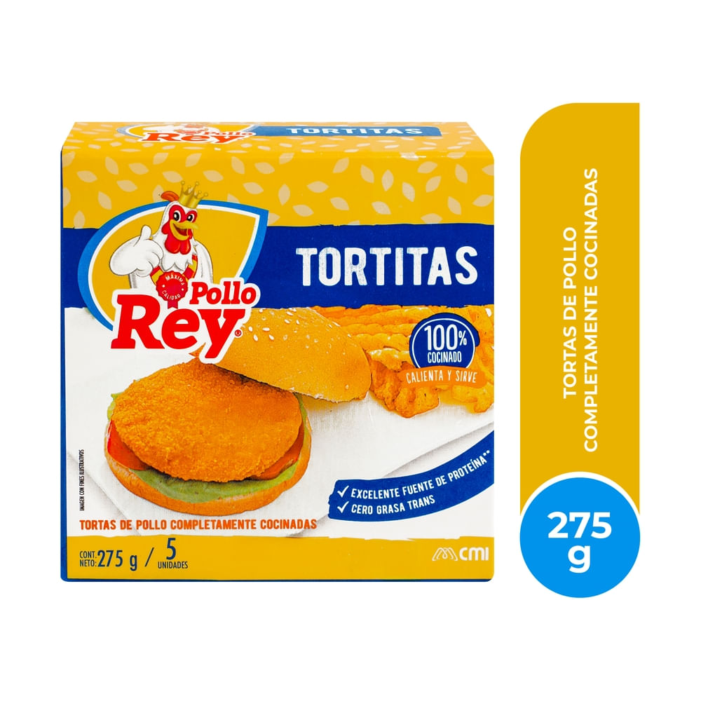 Tortitas Rey de Pollo 5 uds - 275 g