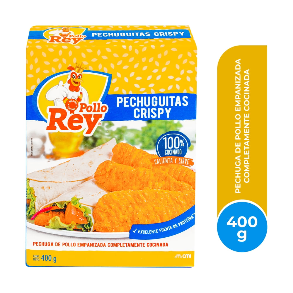 Pechuguitas Crispy Pollo Rey - 400g