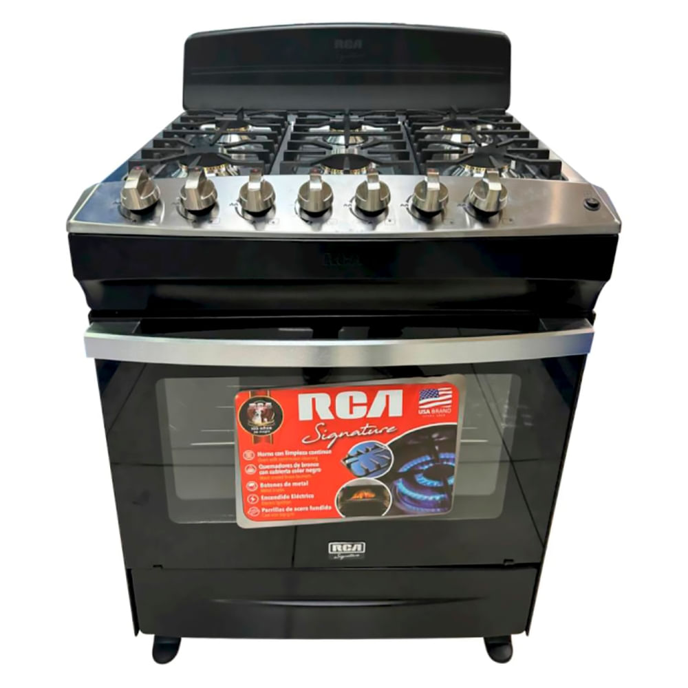 Cocina de gas RCA con chispero RCCR7603C 30 Pulgadas