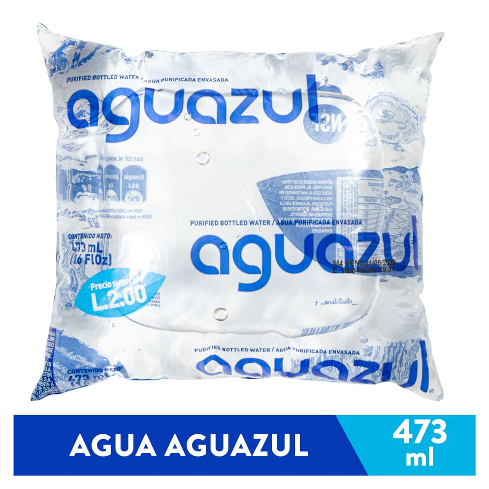 Agua Aguazul Prepack - 473Ml