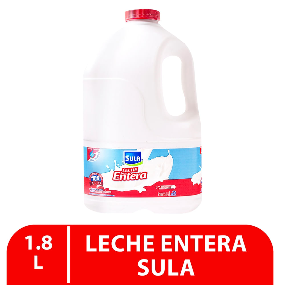 Leche Entera Sula Bote - 1800ml