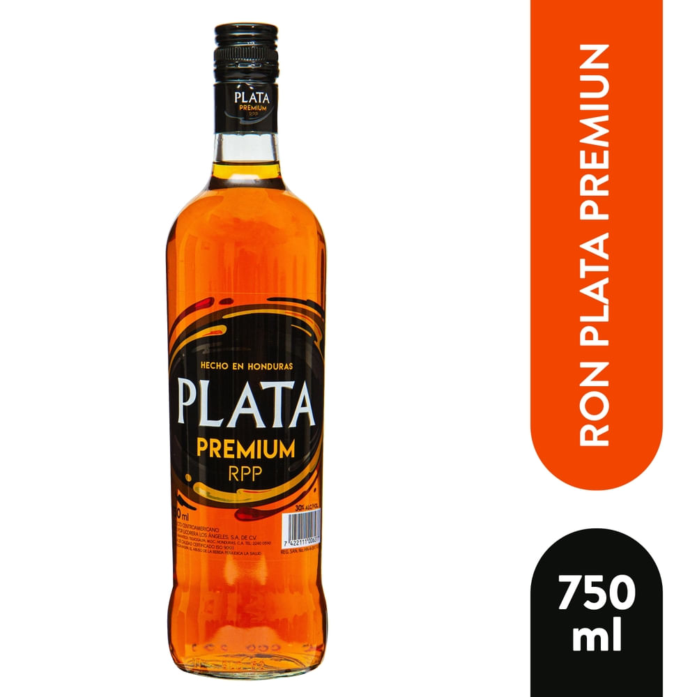 Ron Plata Premium Añejo - 750  ml