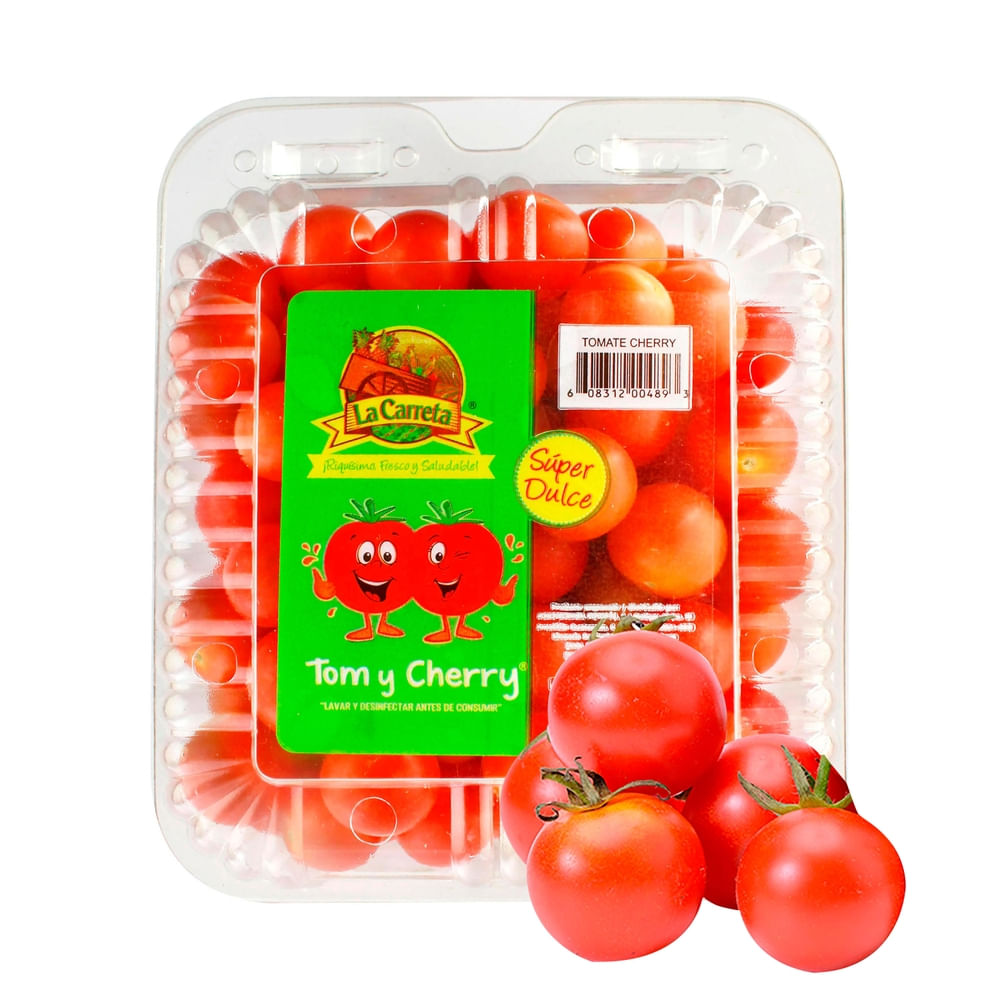 Tomate Tom Y Cherry La Carreta Clamsh - 1Lb
