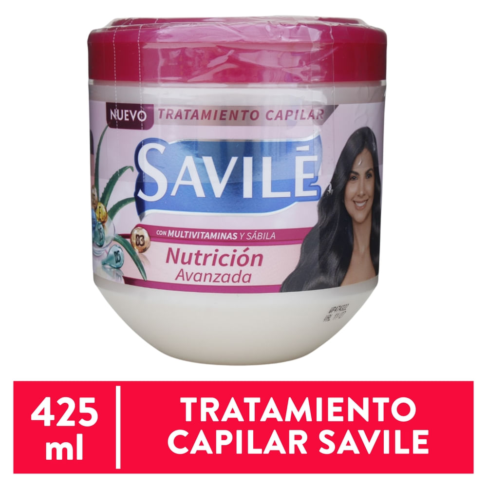 Tratamiento capilar Savilé multivitaminas y sábila - 425 ml