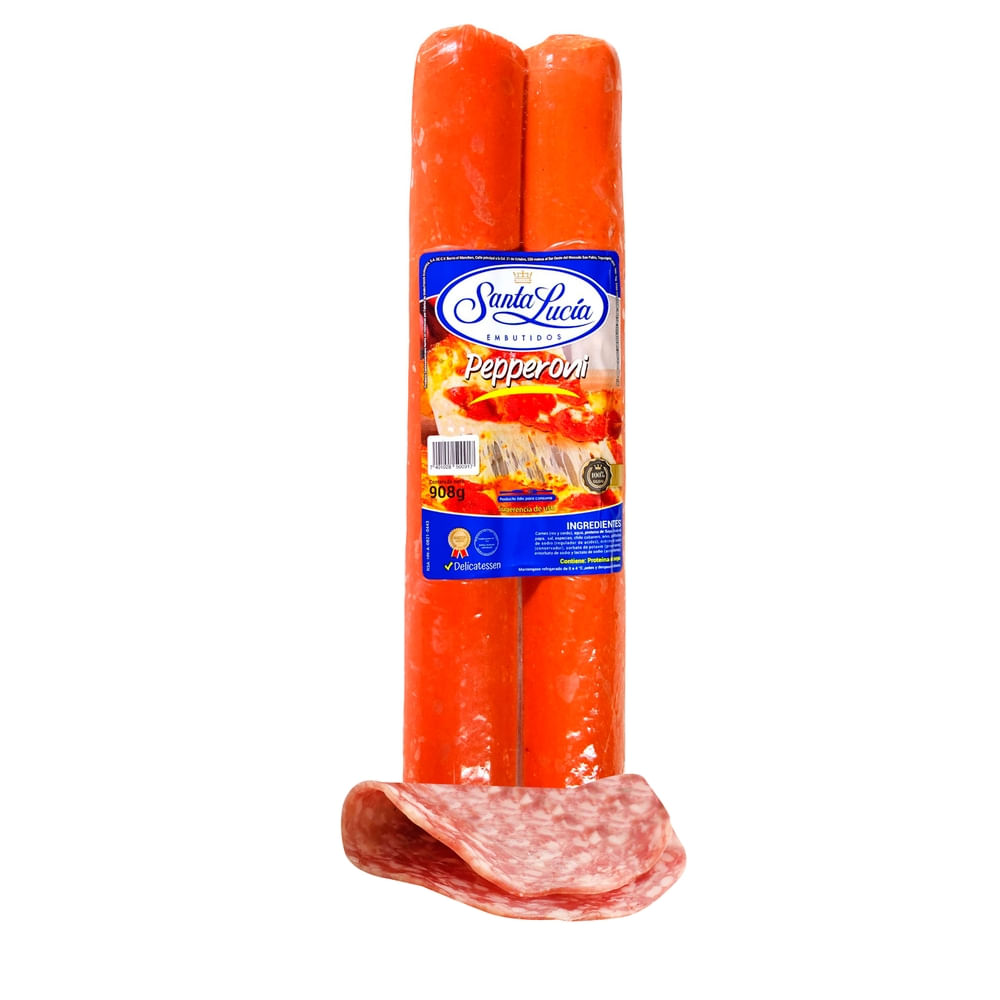 Pepperoni Santa Lucia - Precio Indicado por libra