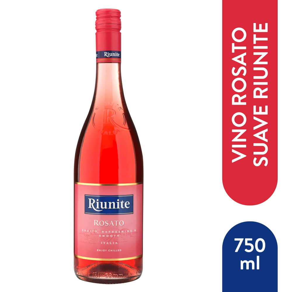 Vino Riunite Rosado - 750 ml