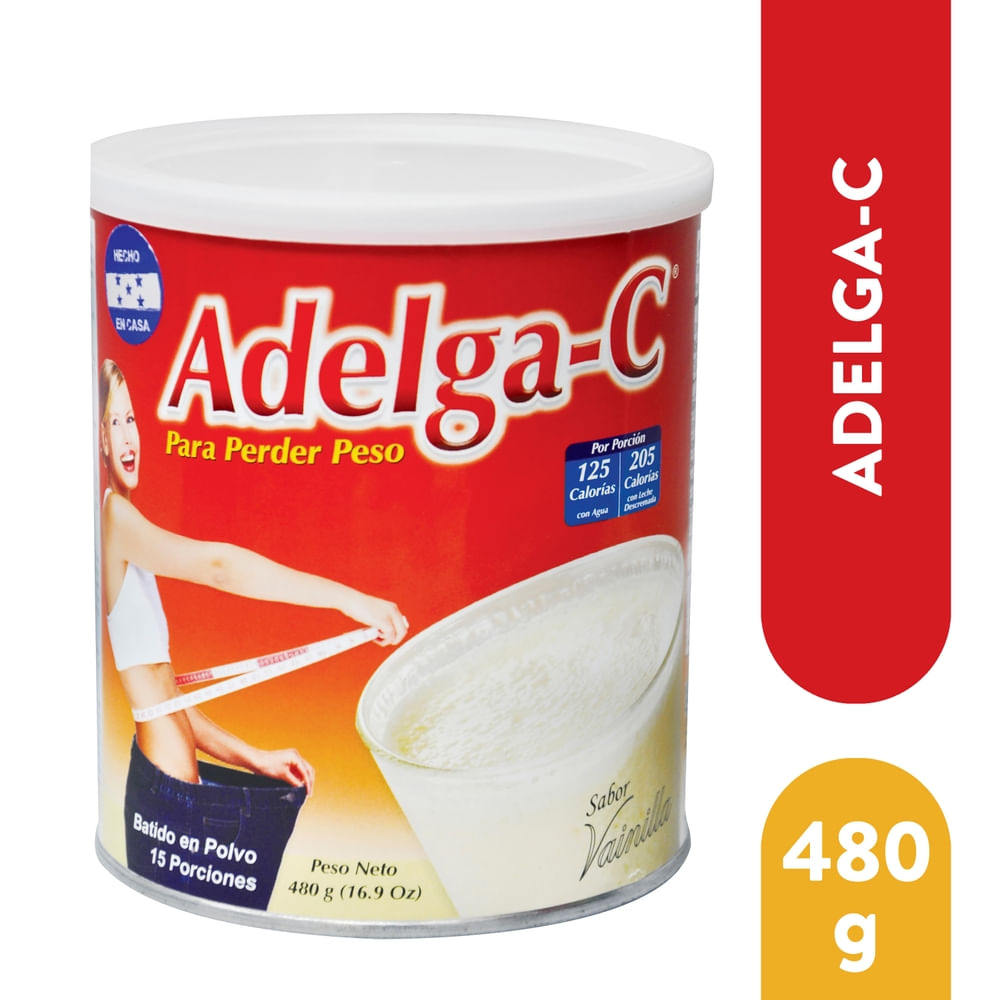 Complemento Adelga C Vainilla - 480 g-Precio indicado por complementos varios