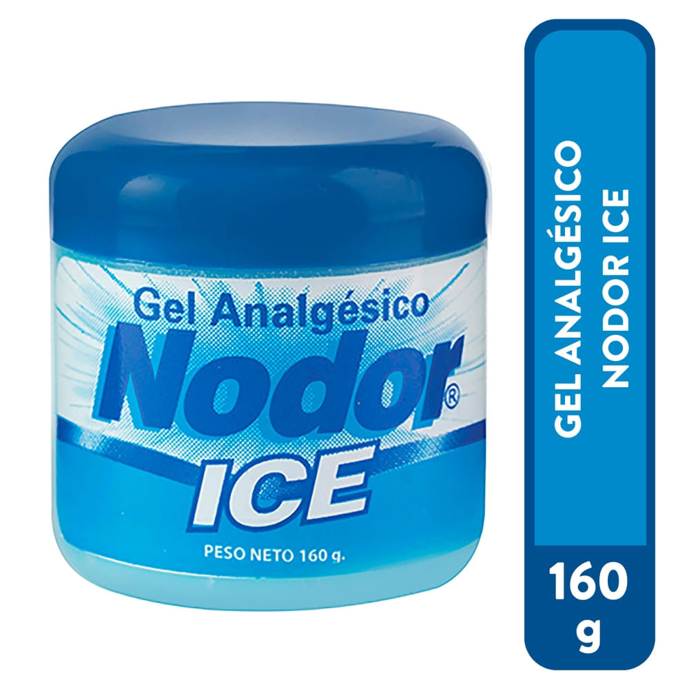 Gel Analgésico Nodor Ice - 160 g-Precio indicado por topico p/dolor