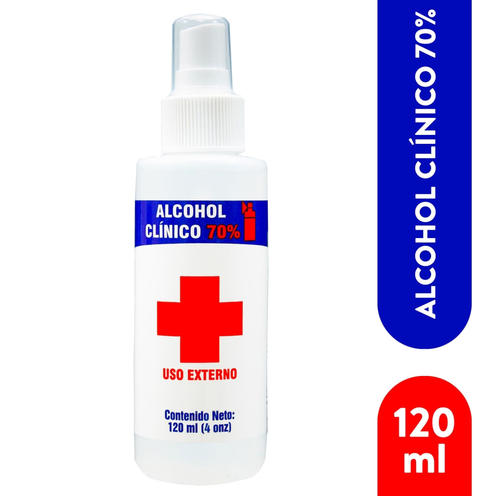 Alcohol Spray Induquin - 120ml-Precio indicado por alcohol/otc