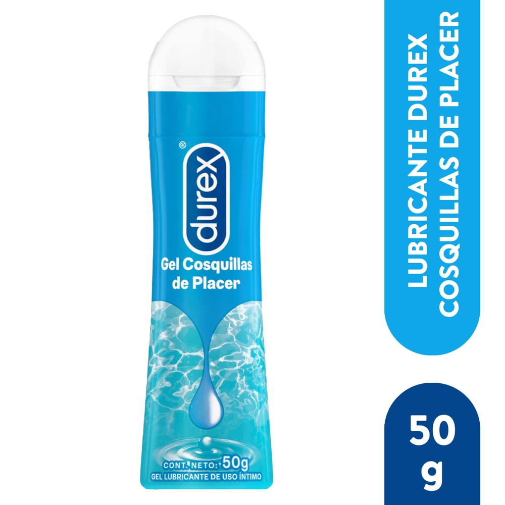 Lubricante Durex gel play cosquillas - 50 ml-Precio indicado por lubricantes intimos