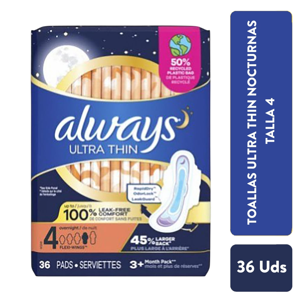 Toalla Always Ultra 36u