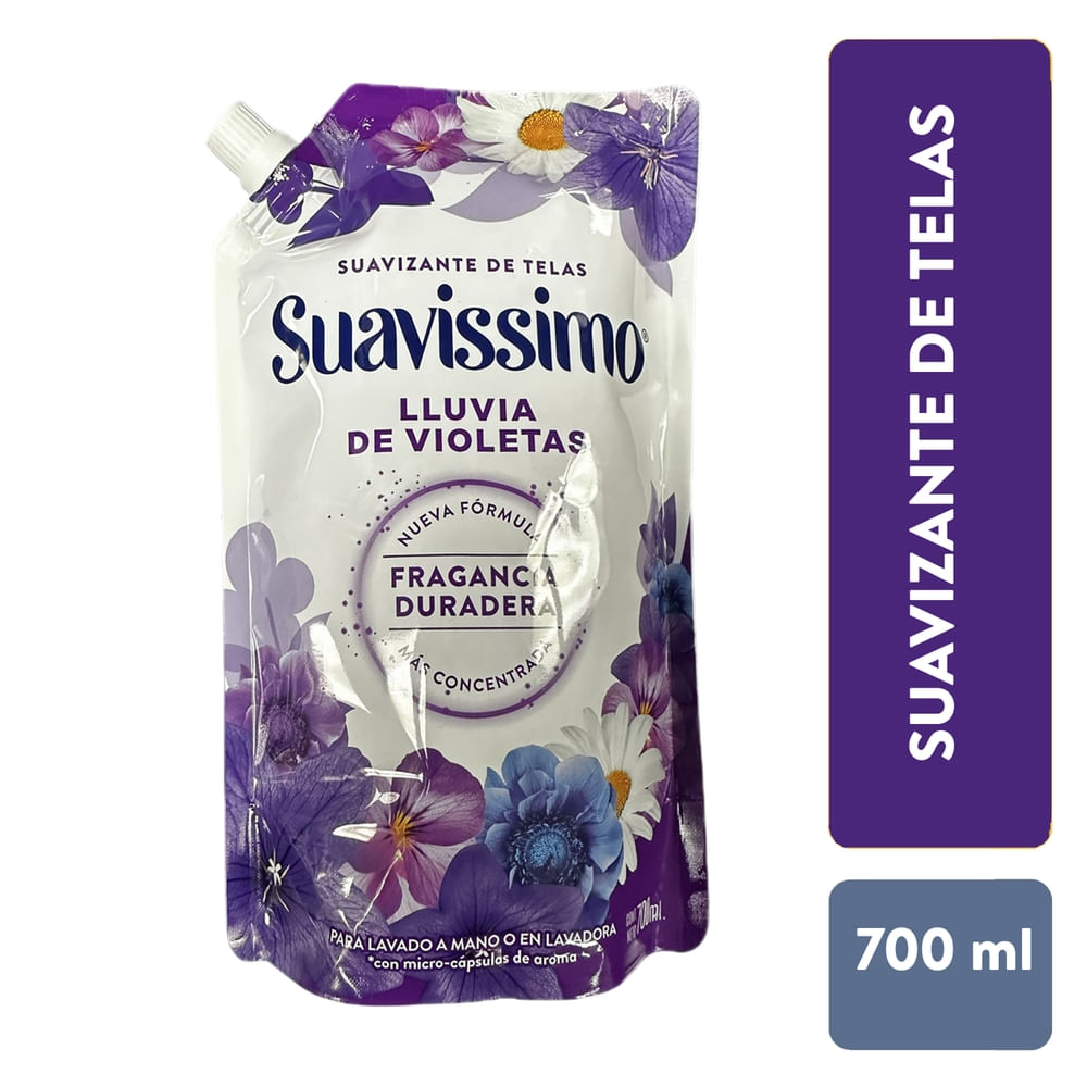 Suavizante Suavissim Lluvia Violet 700ml