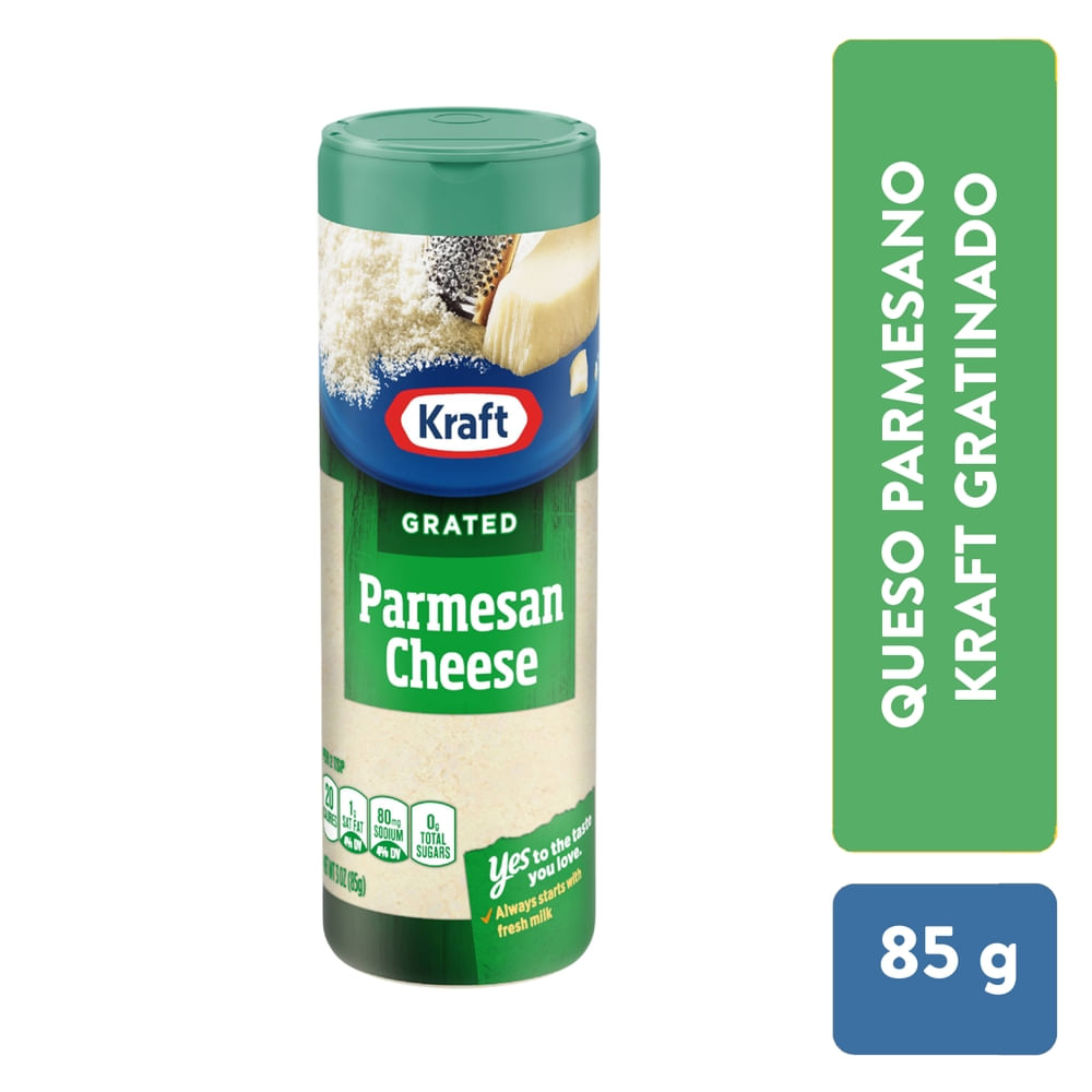 Queso parmesano Kraft - 85 g