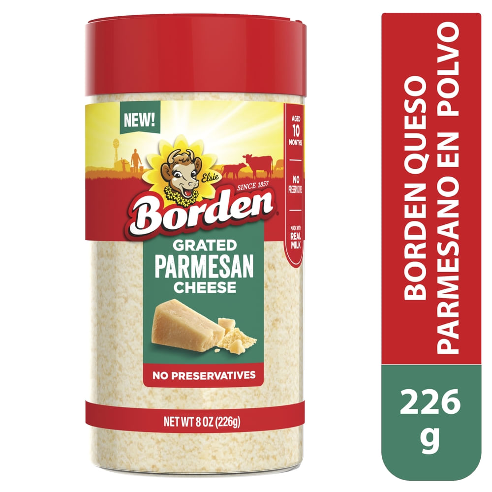 Queso Parmesano Borden Frasco - 226 g