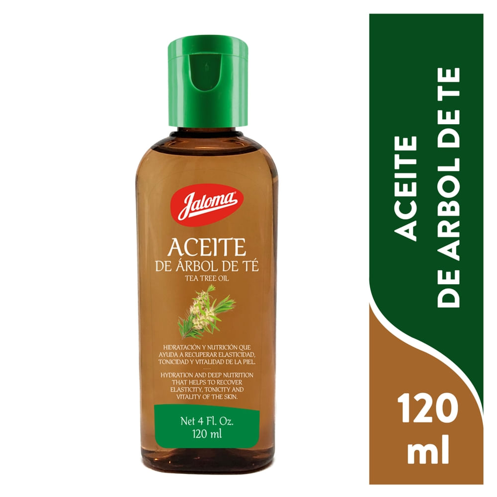 Aceite de Arbol De Te Jaloma - 120 ml-Precio indicado por crema especializada